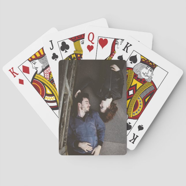 Personalisierte Foto-Spielkarten Spielkarten (Rückseite)