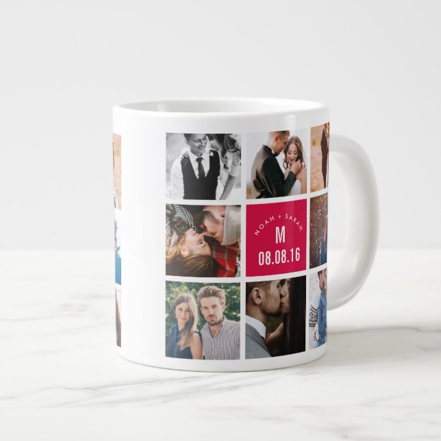 Personalisierte Foto Tasse Verheiratete Fotos (Vorderseite Rechts)