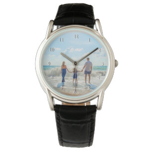 Personalisierte Foto-Uhr Armbanduhr