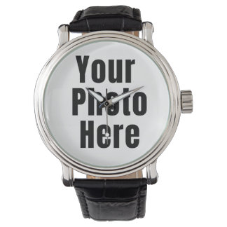 Personalisierte Foto-Uhr, benutzerdefinierte Foto- Armbanduhr