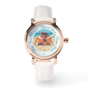 Personalisierte Foto-Uhr-Geschenke und Text indivi Armbanduhr