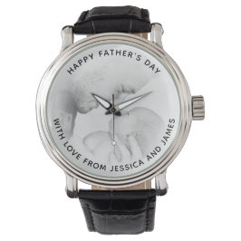 Personalisierte Foto-Uhr mit benutzerdefinierter M Armbanduhr