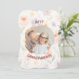 Personalisierte Foto- und Textkarte   Beste Großel