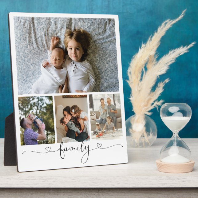 Personalisierte Foto- und Textsammlung Fotoplatte (Seite)