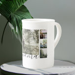 Personalisierte Foto- und Textsammlung Prozellantasse<br><div class="desc">Machen Sie eine Personalisierte China Foto Keepake  Tasse von Ricaso - fügen Sie Ihre eigenen Fotos und Text - Foto sammeln Sake Geschenke</div>