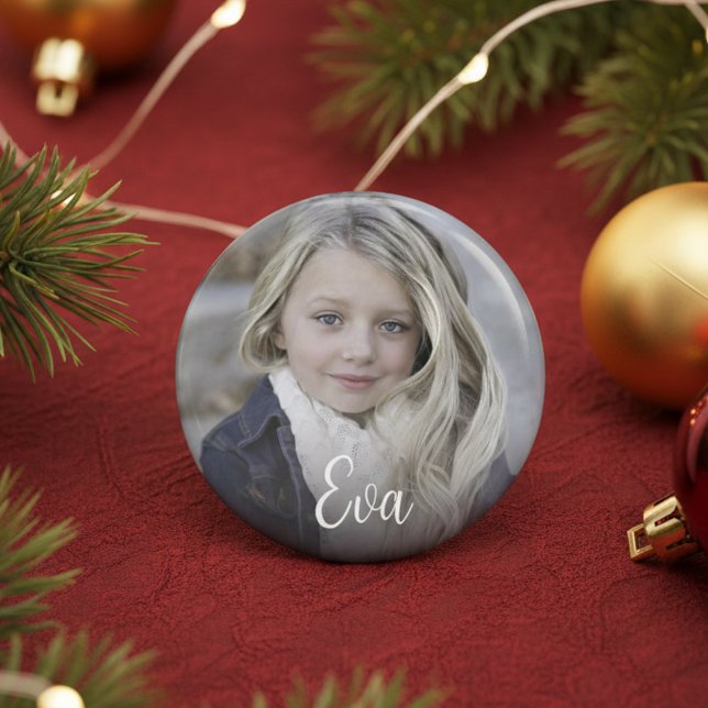 Personalisierte Foto- und Textwahrheit Magnet (Personalized Photo and Text Keepsake Magnet)