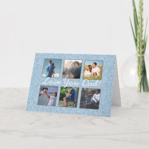 Personalisierte Foto Vatertagskarte Karte