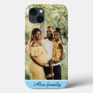 Personalisierte FotoCollage einer Familie Case-Mate iPhone Hülle