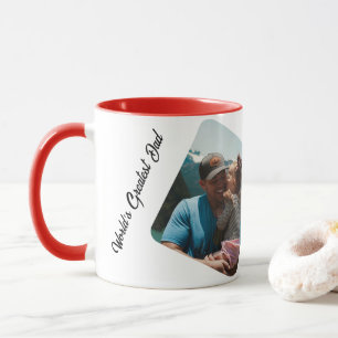 Personalisierte FotoCollage einer Familie Tasse