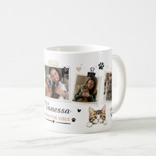 Personalisierte Fotocollage für Haustiere mit indi Kaffeetasse