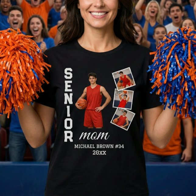 Personalisierte Fotocollage für Mama mit Namen, Nu T-Shirt (Von Creator hochgeladen)