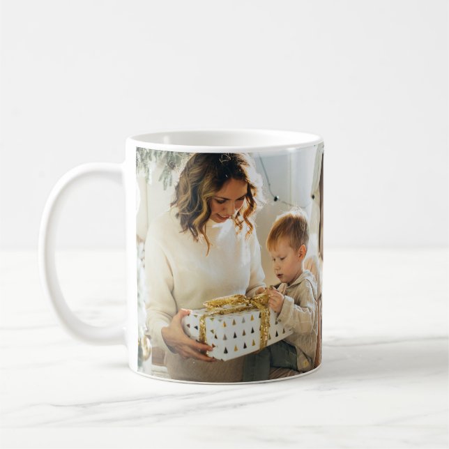Personalisierte Fotocollage Kaffeetasse (Links)