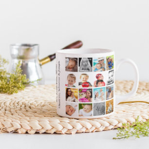 Personalisierte FotoCollage Kaffeetasse