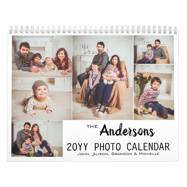 Personalisierte FotoCollage Kalender (Titelbild)