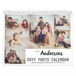 Personalisierte FotoCollage Kalender