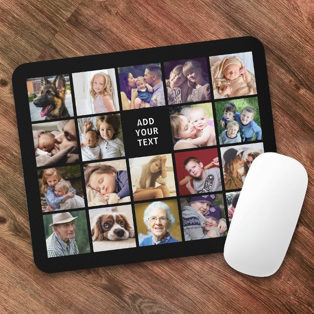 Personalisierte FotoCollage mit 19 Square Mousepad (Von Creator hochgeladen)