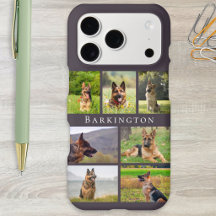 Personalisierte Fotocollage mit Hund