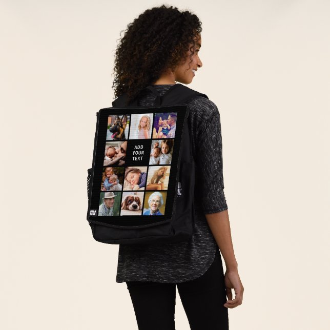 Personalisierte FotoCollage Rucksack (Ausgewaschen)