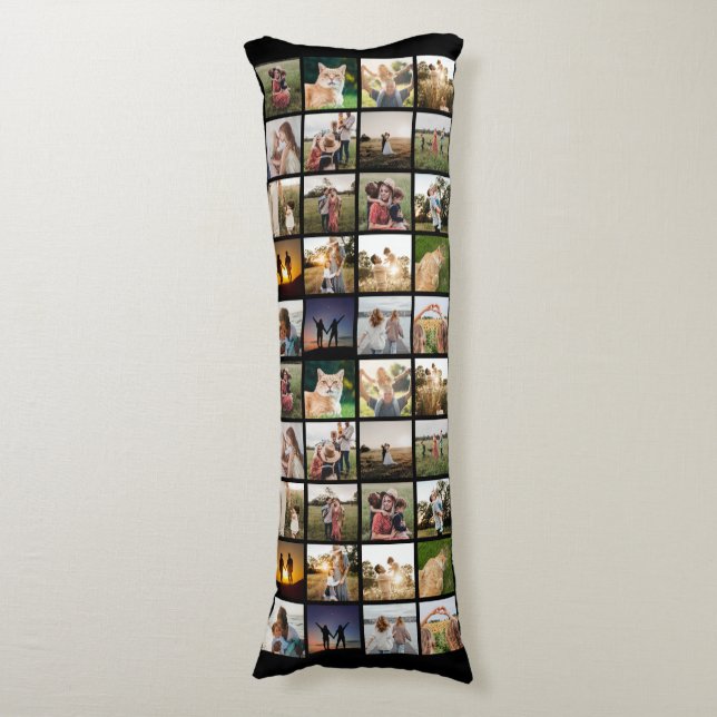 Personalisierte FotoCollage Seitenschläferkissen (Vorderseite Vertikal)