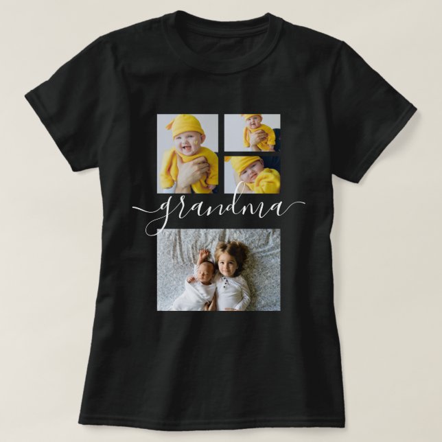 Personalisierte FotoCollage T-Shirt (Design vorne)