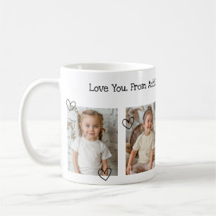 Personalisierte Fotocollage Wir Liebe Sie Text Tas Kaffeetasse