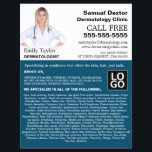 Personalisierte Fotografie, Dermatologe Dermatolog Flyer<br><div class="desc">Personalisierte Fotografie,  Dermatologe,  Klinik für Hautwerbung Flyer vom Business Card Store.</div>