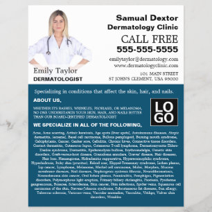 Personalisierte Fotografie, Dermatologe Dermatolog Flyer