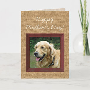 Personalisierte Fotokarte von Ihrem Hund Karte