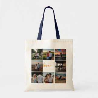 Personalisierte Fotolollage Tote Bag Tragetasche
