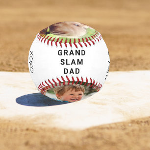 Personalisierte Fotos für den Papa Baseball