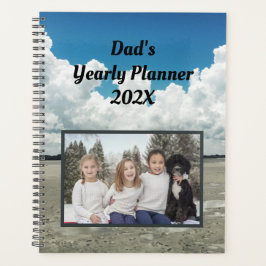 Personalisierte Fotovorlage für Familienplaner Planer
