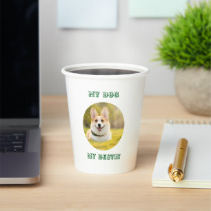 Personalisierte Fotovorlage für meinen Hund - Mein Pappbecher