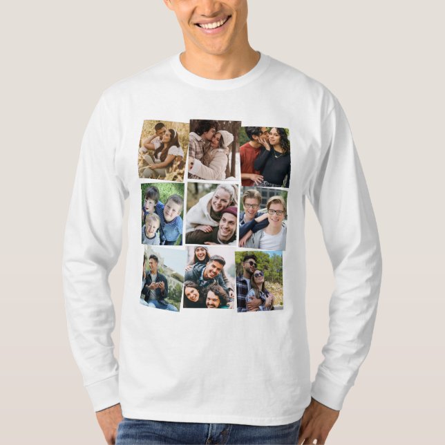 Personalisierte Fotovorlage T-Shirt (Vorderseite)