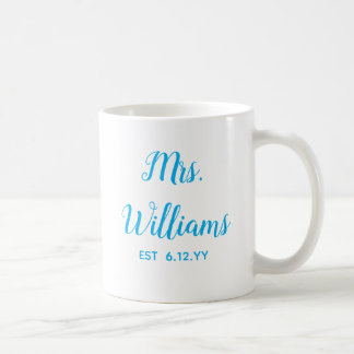 Personalisierte Frau Est Ihr Date Bride Geschenk C Kaffeetasse