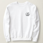 Personalisierte Frau mit Namen, Verlobung, Braut Sweatshirt<br><div class="desc">Personalisierte Frau mit Namen,  Verlobung,  Brautpulli,  Sweatshirt mit Nachname,  Sweatshirt Bride Sweatshirt Sweatshirt personalisiert,  Honeymoon Shirt,  ideal Geschenk für Frauen,  Braut,  Hochzeitsgeschenke</div>
