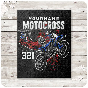 Personalisierte Freestyle Motocross Racing FMX Tri