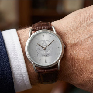 Personalisierte Freimaurer-Geschenke   Freimaurer  Armbanduhr