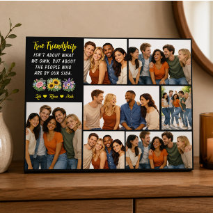 Personalisierte Freundschaft   Beste Freundin Fotoplatte