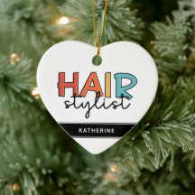 Personalisierte Friseur Stylist Retro Friseur Gesc