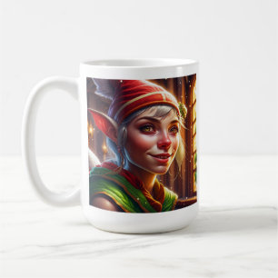 Personalisierte frohe Weihnachtsfeier  Niedlicher  Kaffeetasse