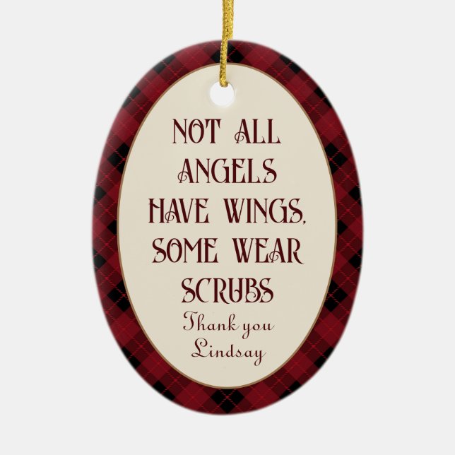 Personalisierte Frontline Weihnachtsschmuck (Vorne)