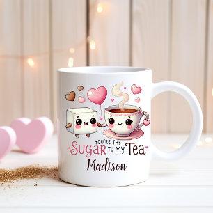 Personalisierte Funny Couples - Zucker für meinen Kaffeetasse