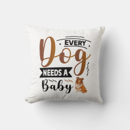 Personalisierte Funny Dog Quote Designs Kissen