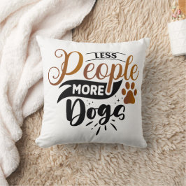 Personalisierte Funny Dog Quote Designs Kissen