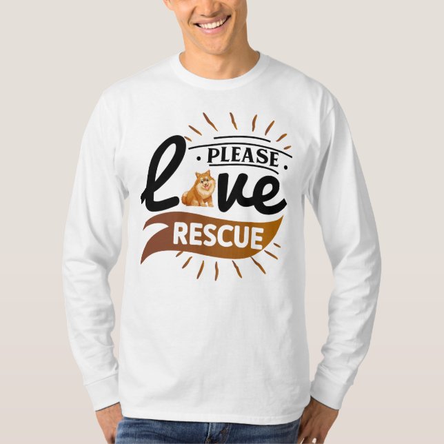 Personalisierte Funny Dog Quote Designs T-Shirt (Vorderseite)
