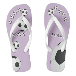 Personalisierte Fußball-Flip-Flops Flip Flops