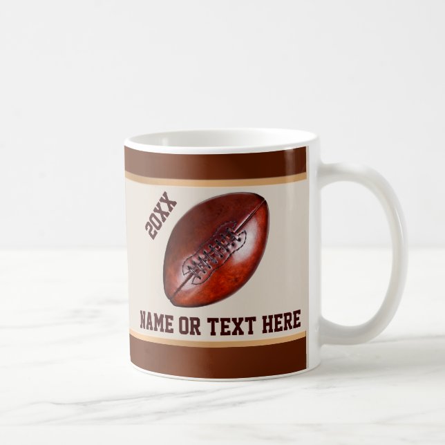 Personalisierte Fußball-Geschenk-Ideen für Jungen Kaffeetasse (Rechts)