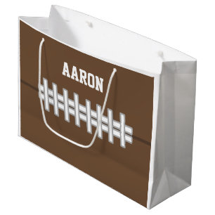 Personalisierte Fußball-Geschenktasche Große Geschenktüte