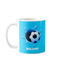 Personalisierte Fußball-Kaffee-Tasse