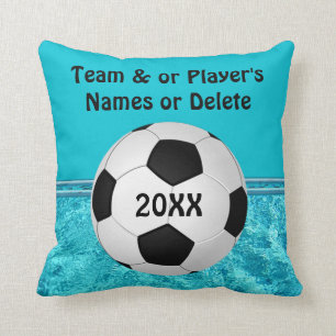 Personalisierte Fußball-Team-Geschenk-Ideen, Kissen